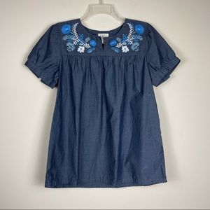 Levi’s denim like embroidered shirt